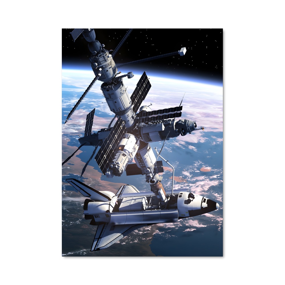 Poster de l'incroyable station spatiale internationale
